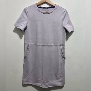 Zara Lilac Mini Dress With Pockets